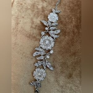 Women's adjustable bracelet silver